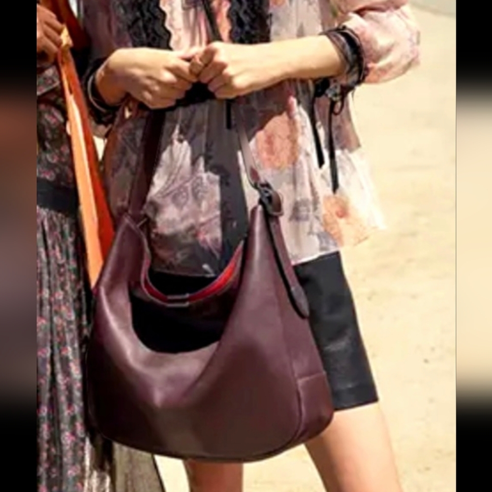 Coach 1941 Bedford Large Hobo Oxblood Bag